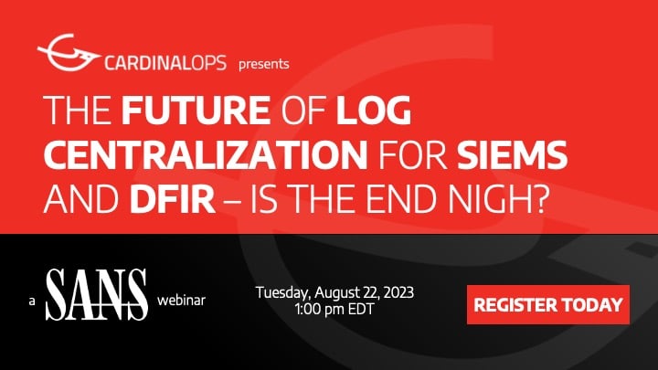The Future of Log Centralization for SIEMs and DFIR – Is the End Nigh?